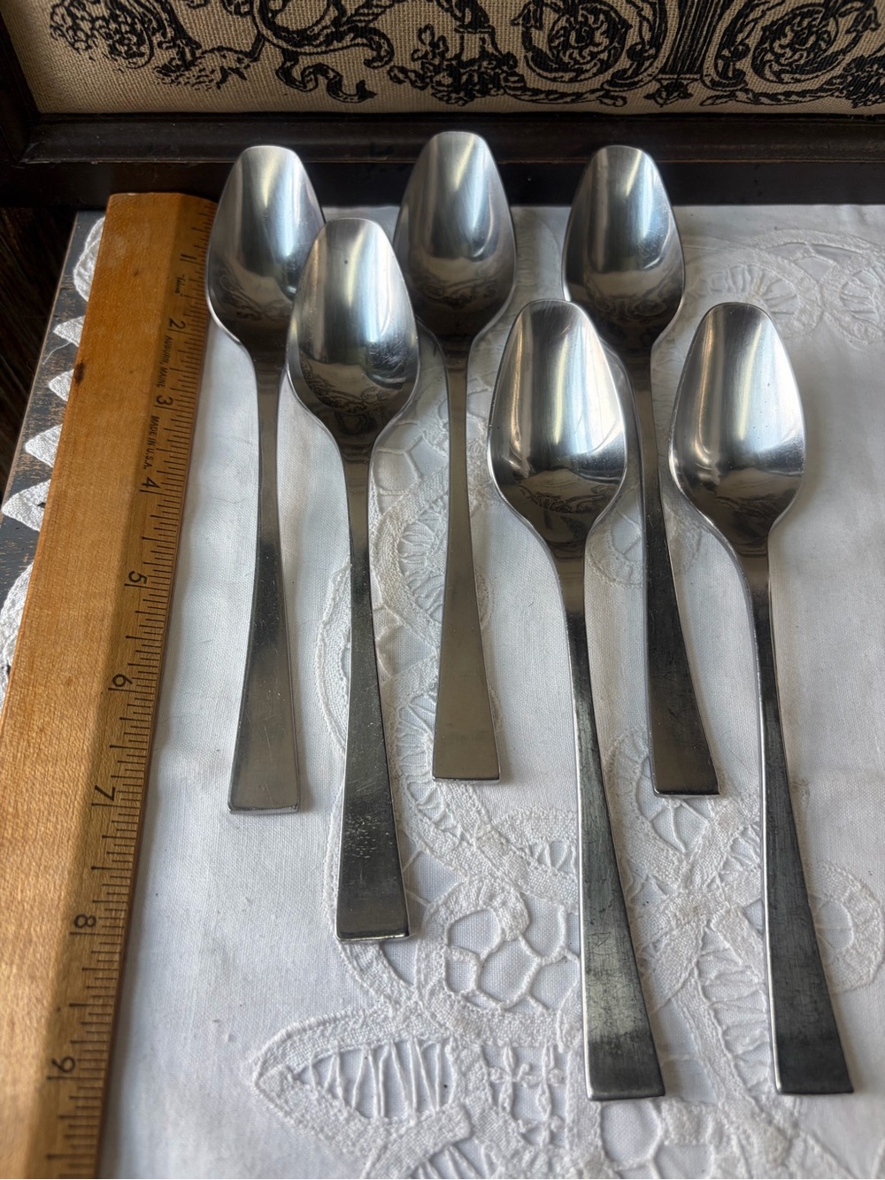Vintage silver stainless steel Manor House Japan Spoon flatware 1 replacement